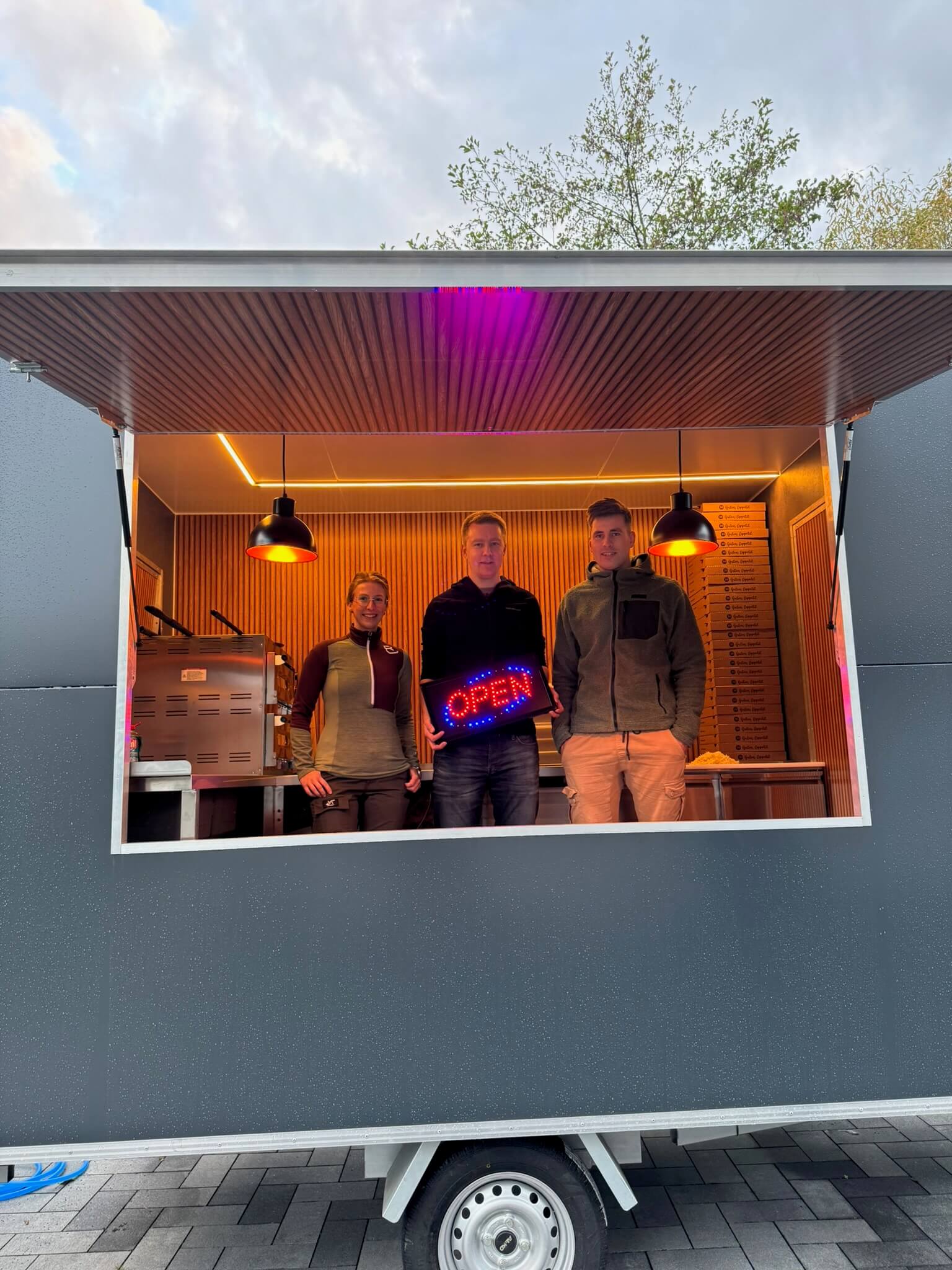 Event-Foto bei Nacht
